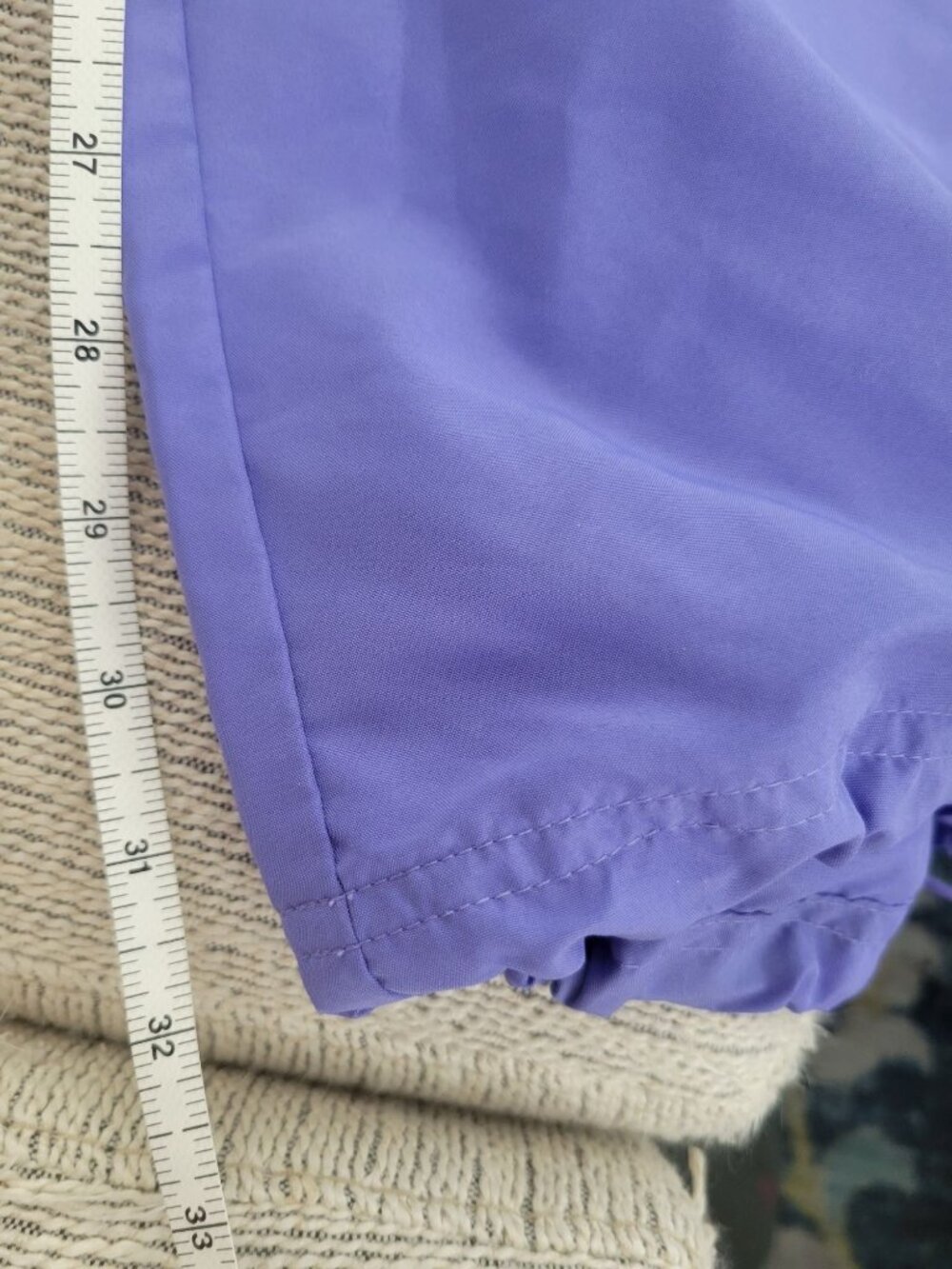 Adidas Originals Wide Leg Cargo Pants Purple Parachute M Y2k Baggy Streetwear - Picture 12 of 12